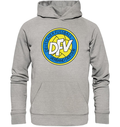 PREMIUM ORGANIC HOODIE UNISEX • FUSSBALL VERBAND DER DDR