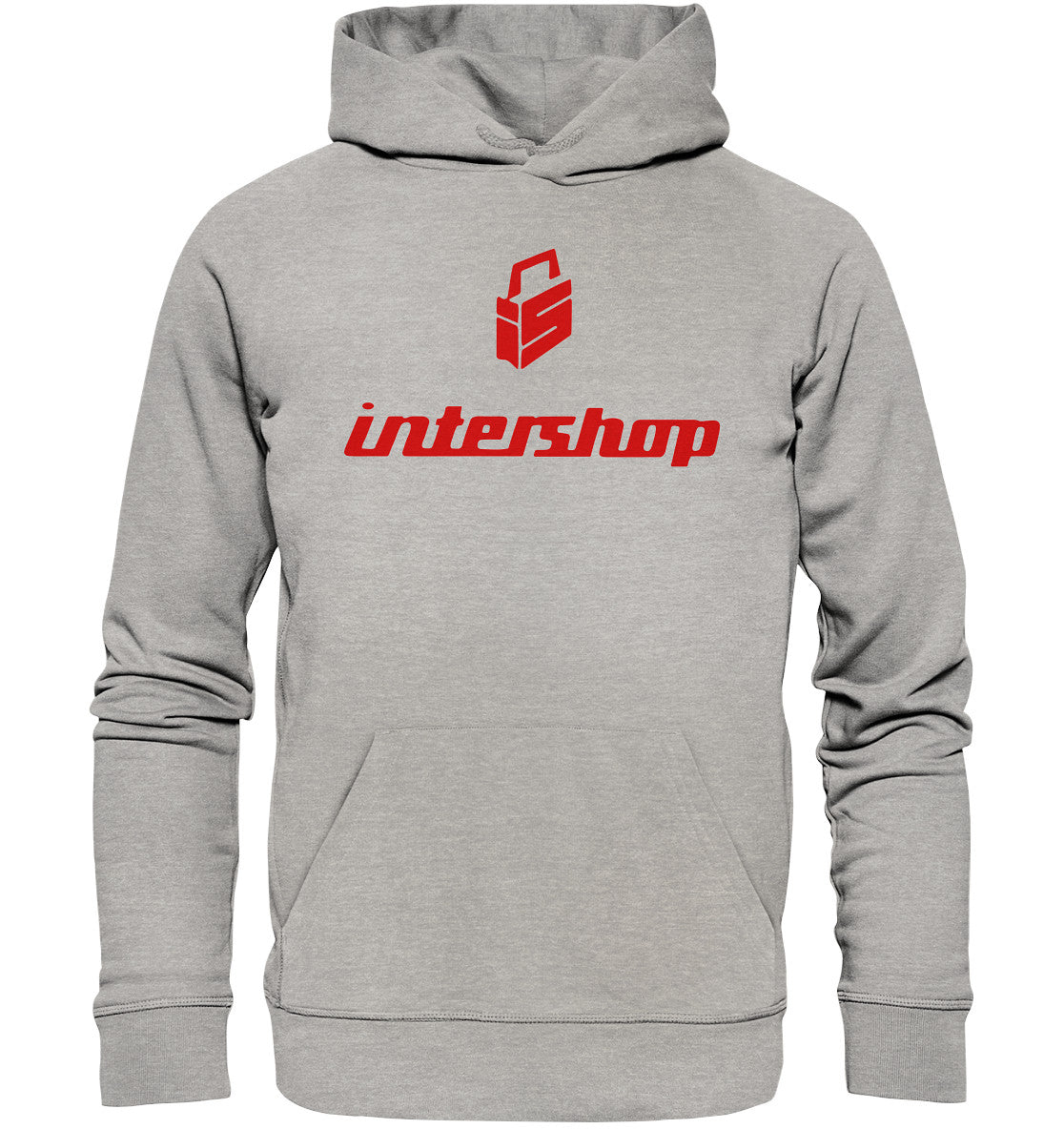 DDR Ostalgie Kapuze / Organic Hoodie Unisex • DDR INTERSHOP