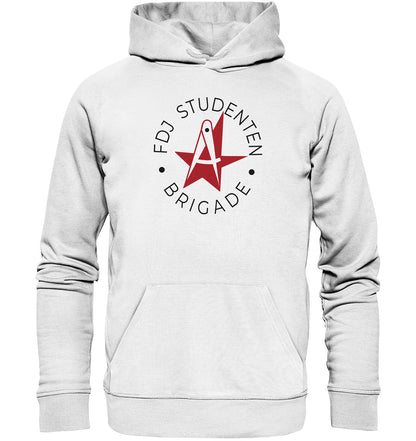 DDR Ostalgie Kapuze / Organic Hoodie Unisex • FDJ STUDENTENBRIGADE