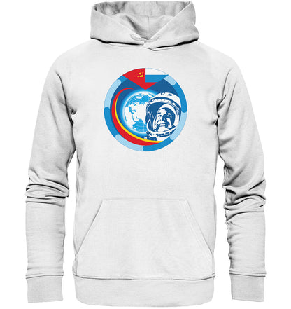 DDR Ostalgie Kapuze / Organic Hoodie Unisex • JURI GAGARIN