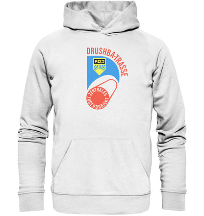 PREMIUM ORGANIC HOODIE UNISEX • DRUSCHBA TRASSE