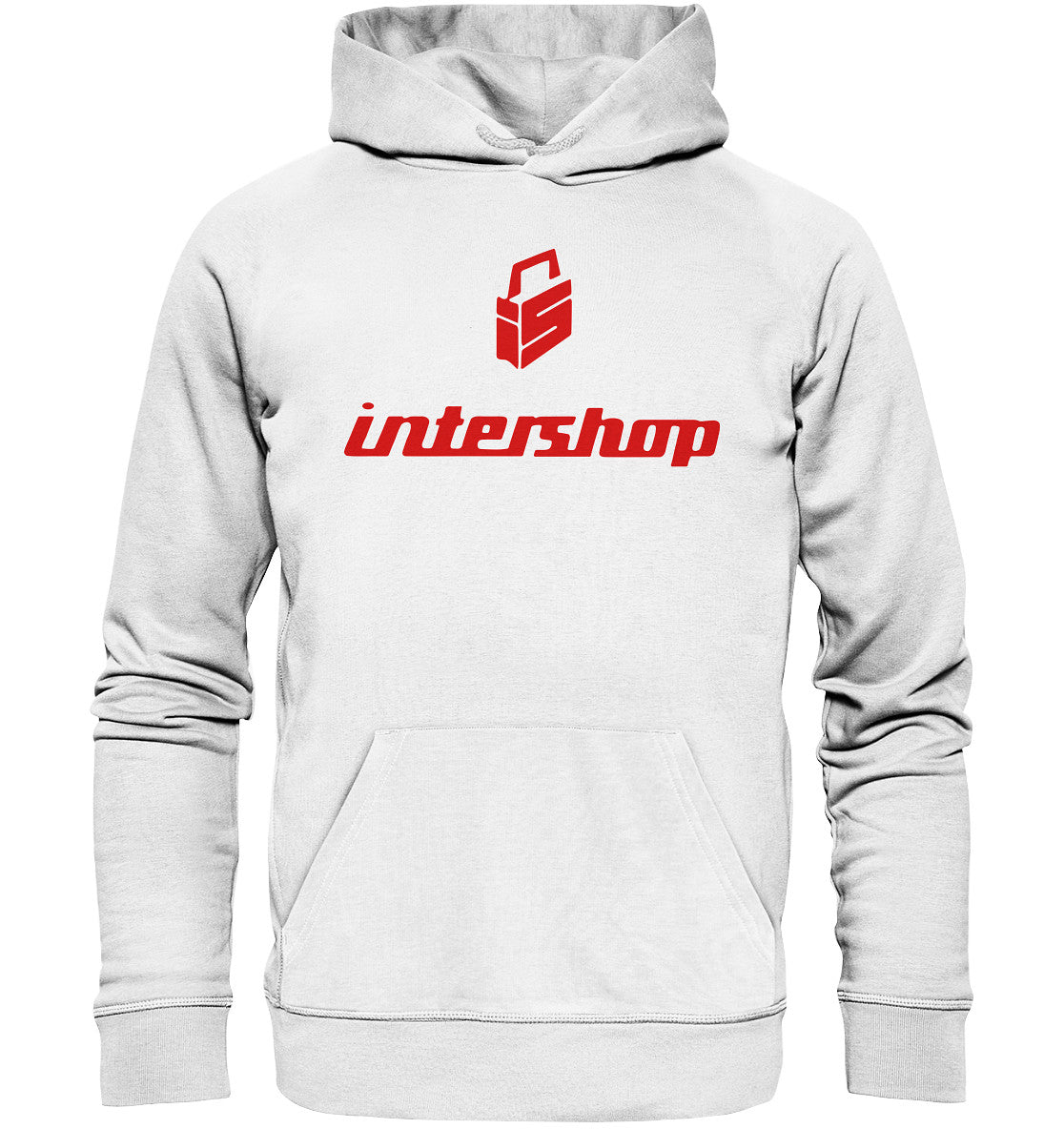 DDR Ostalgie Kapuze / Organic Hoodie Unisex • DDR INTERSHOP