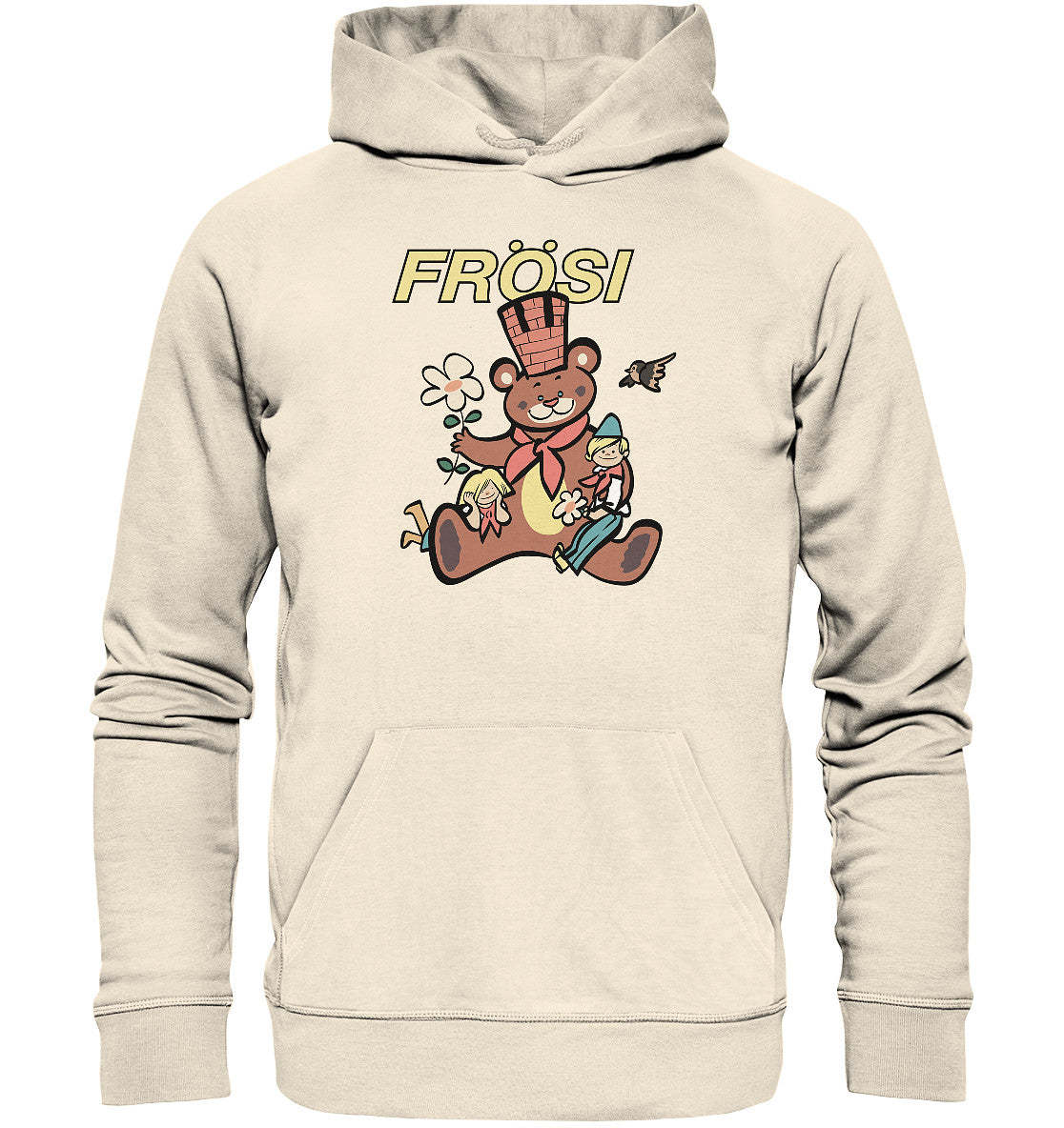 DDR Ostalgie Kapuze / Organic Hoodie Unisex •  FRÖSI