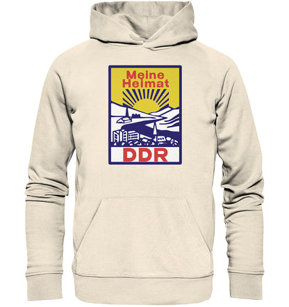 PREMIUM ORGANIC HOODIE UNISEX • MEINE HEIMAT DDR