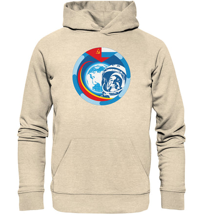 DDR Ostalgie Kapuze / Organic Hoodie Unisex • JURI GAGARIN