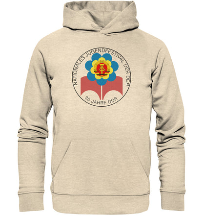 DDR Ostalgie Kapuze / Organic Hoodie Unisex • JUGENDFESTIVAL DER DDR 1979