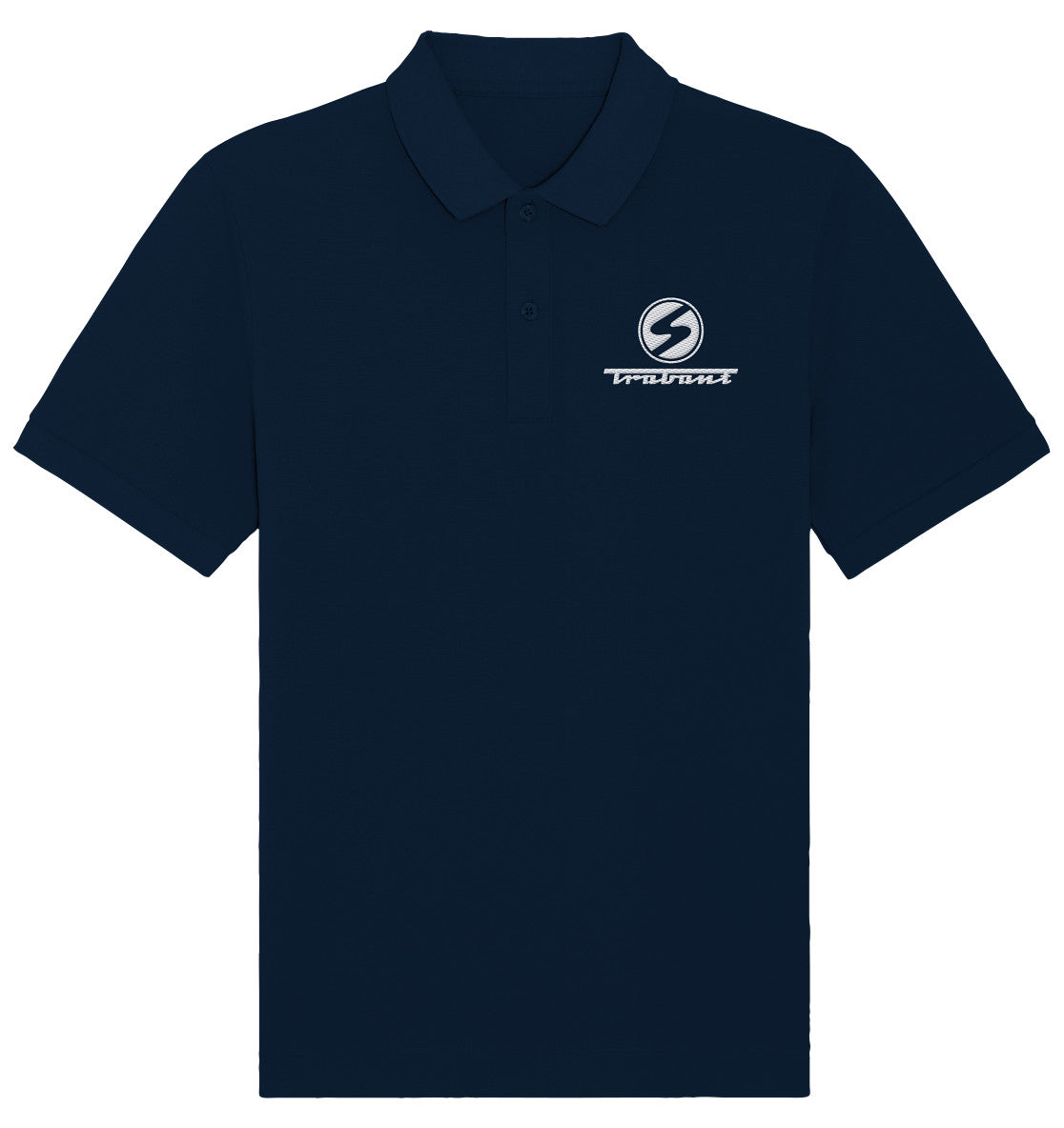 DDR Ostalgie Poloshirt bestickt • TRABANT
