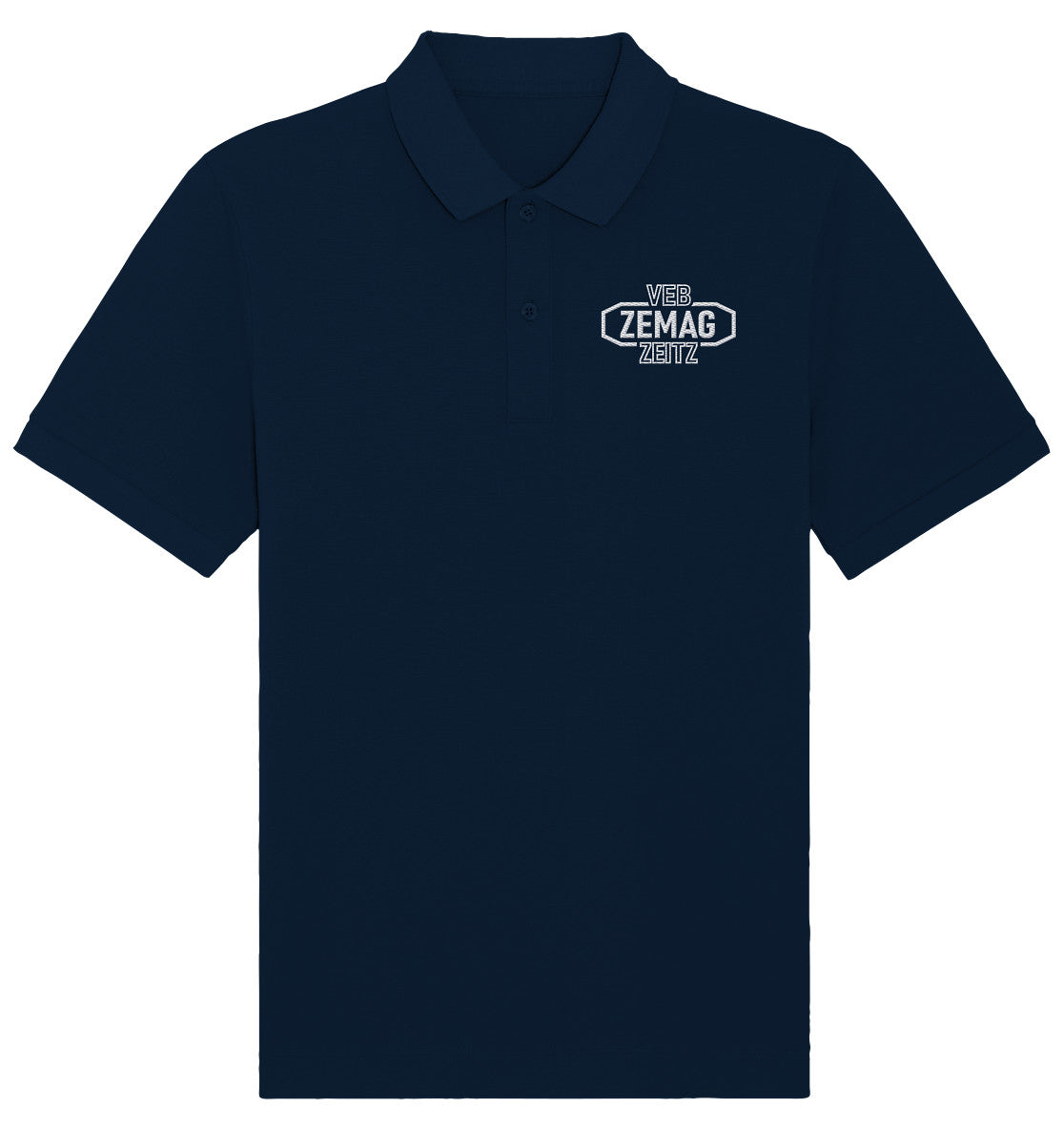 ORGANIC POLOSHIRT BESTICKT • VEB ZEMAG ZEITZ