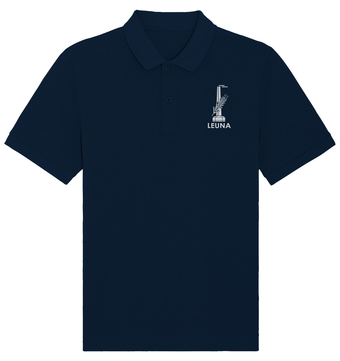 ORGANIC POLOSHIRT BESTICKT • LEUNA WERKE HALLE