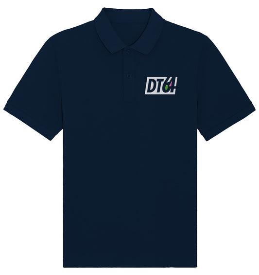 ORGANIC POLOSHIRT BESTICKT • DT64 JUGENDRADIO