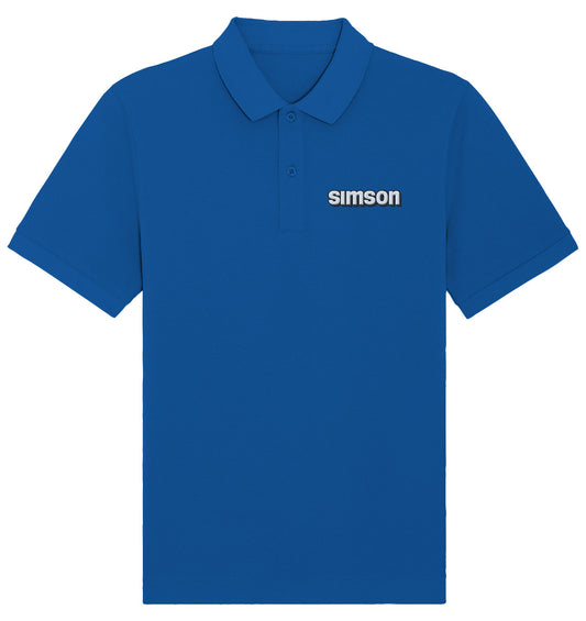ORGANIC POLOSHIRT BESTICKT • SIMSON