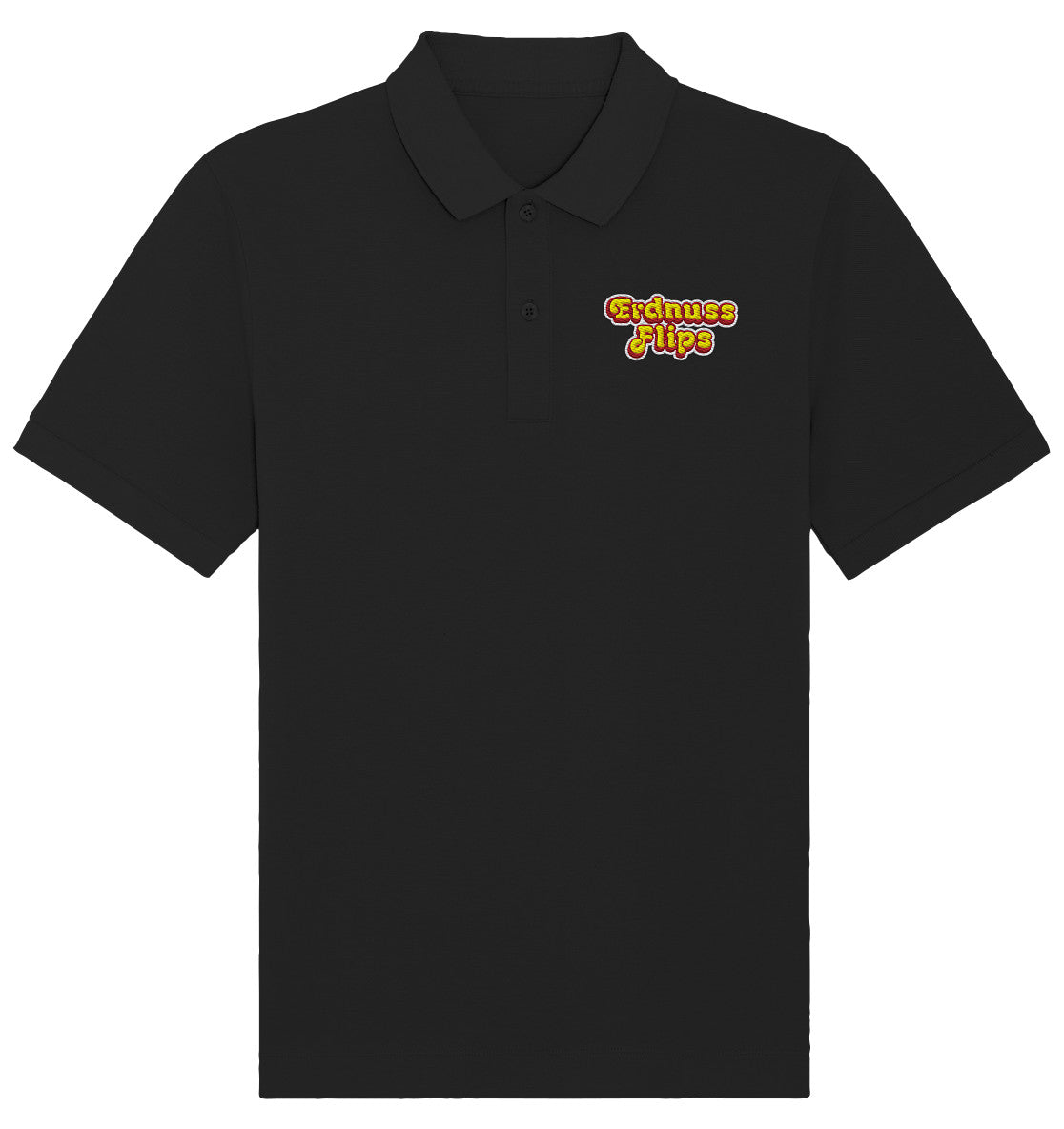 ORGANIC POLOSHIRT BESTICKT • ERDNUSS FLIPS