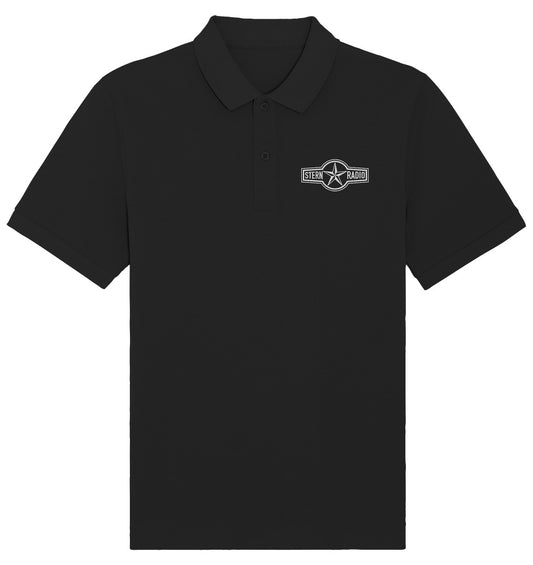 ORGANIC POLOSHIRT BESTICKT • STERNRADIO