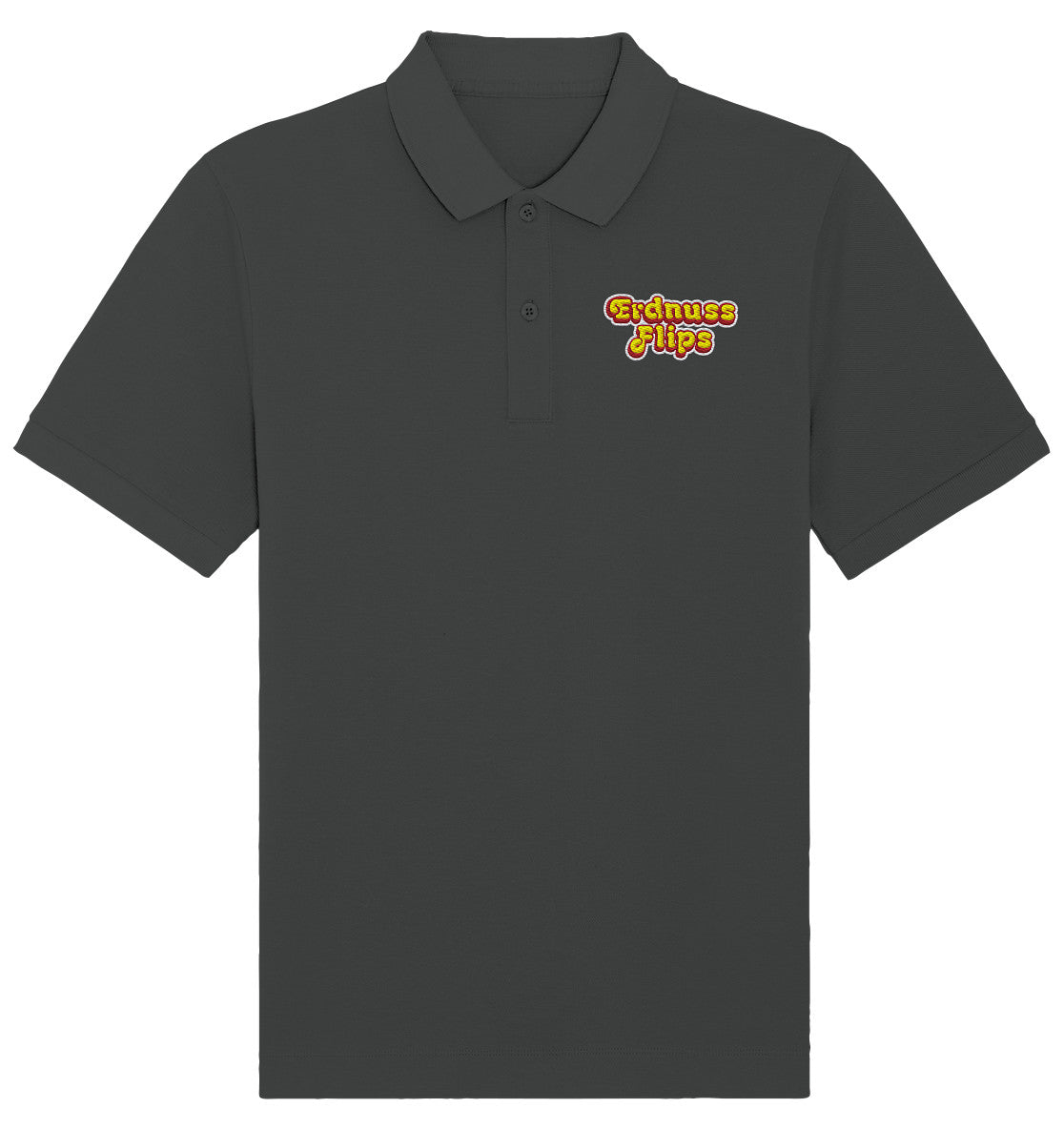 ORGANIC POLOSHIRT BESTICKT • ERDNUSS FLIPS