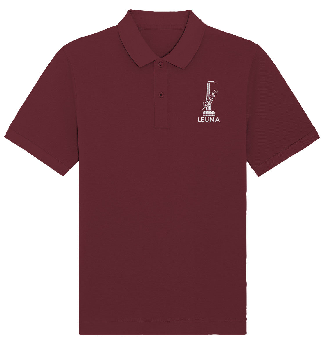 ORGANIC POLOSHIRT BESTICKT • LEUNA WERKE HALLE