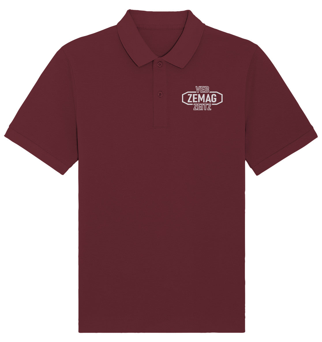 ORGANIC POLOSHIRT BESTICKT • VEB ZEMAG ZEITZ