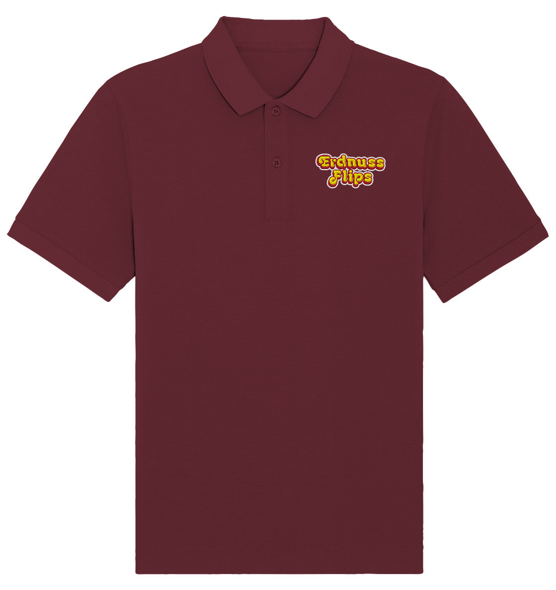 ORGANIC POLOSHIRT BESTICKT • ERDNUSS FLIPS