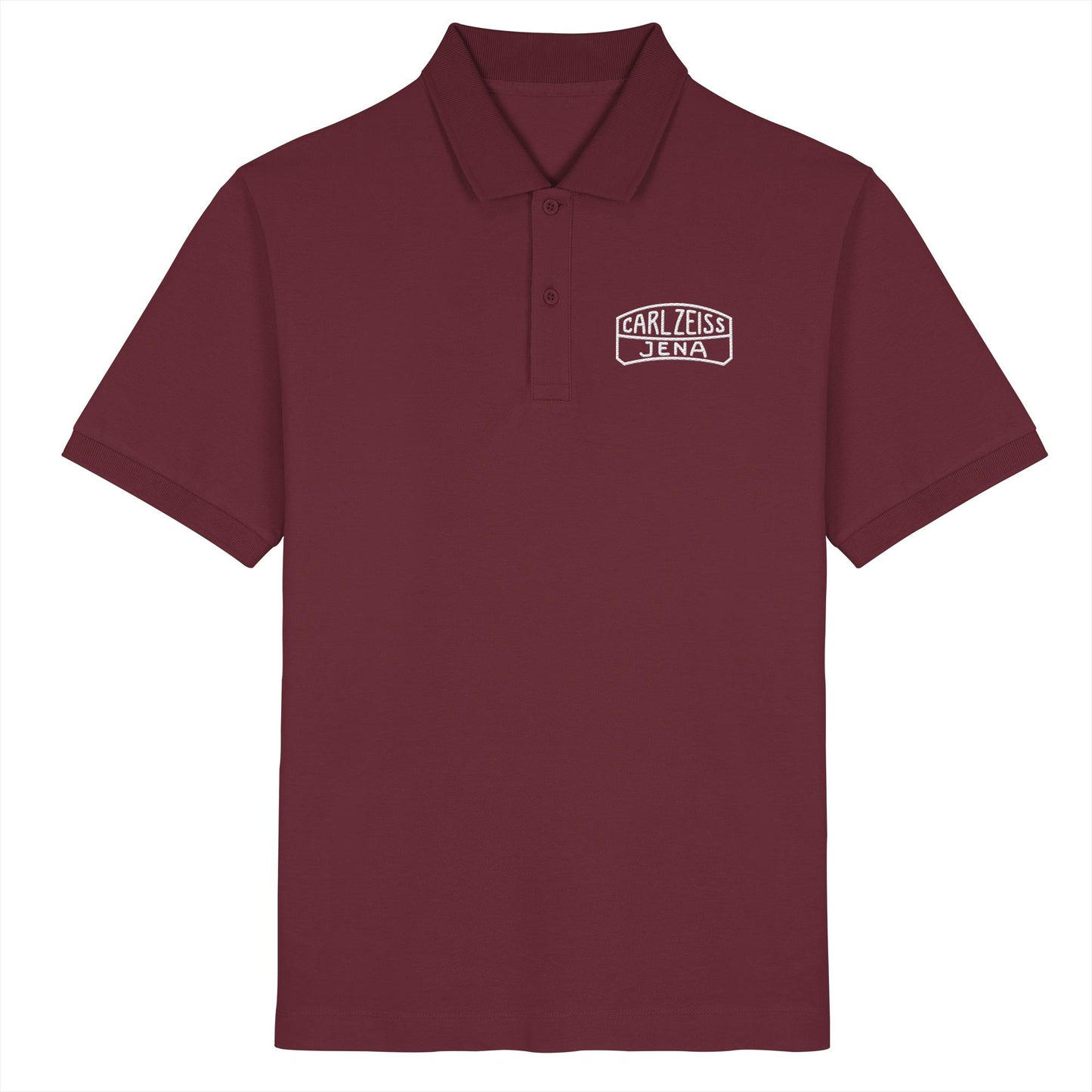 ORGANIC POLOSHIRT BESTICKT • CARL ZEISS JENA