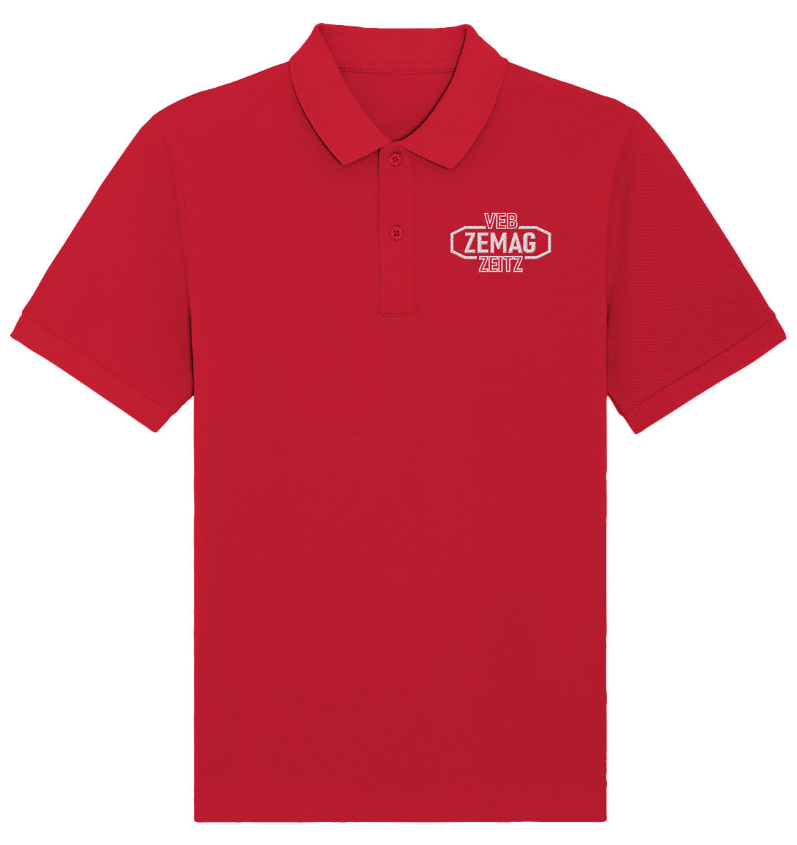 ORGANIC POLOSHIRT BESTICKT • VEB ZEMAG ZEITZ