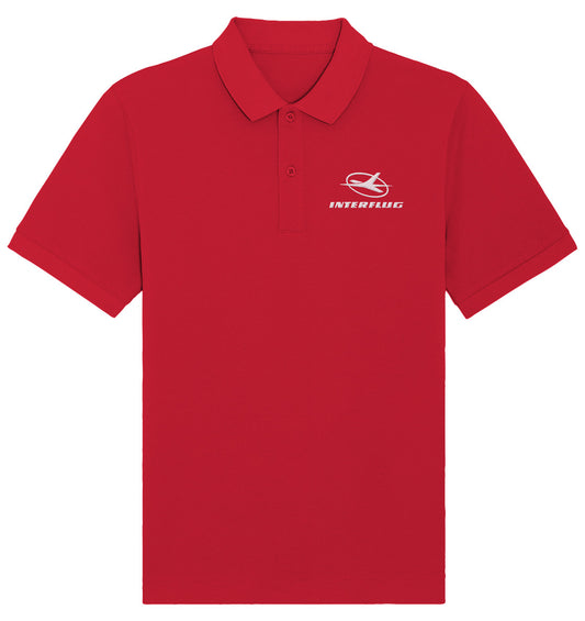 ORGANIC POLOSHIRT BESTICKT • INTERFLUG DDR