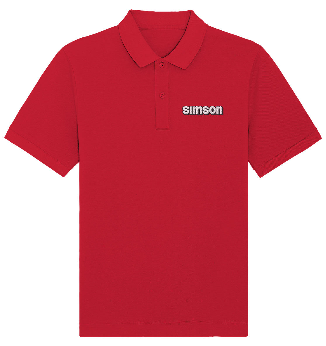 DDR Ostalgie Poloshirt bestickt • SIMSON