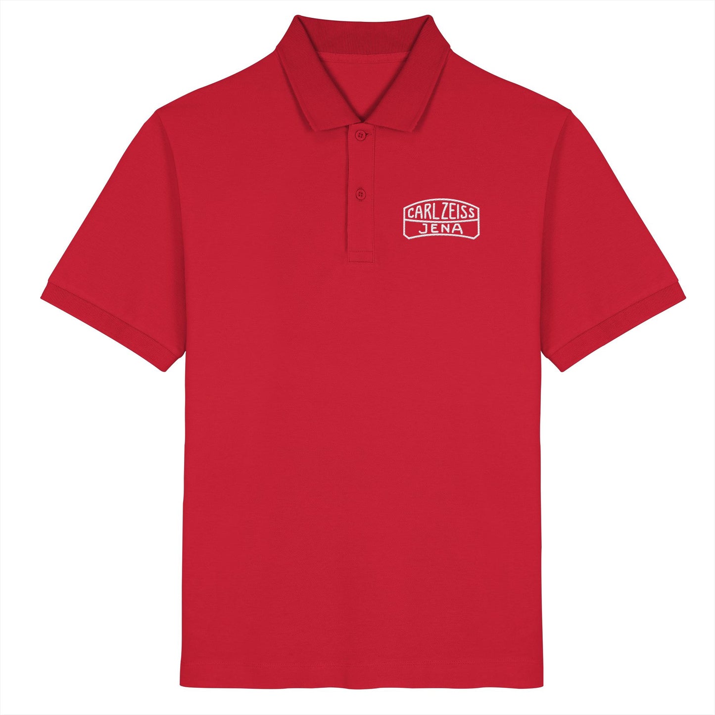 ORGANIC POLOSHIRT BESTICKT • CARL ZEISS JENA