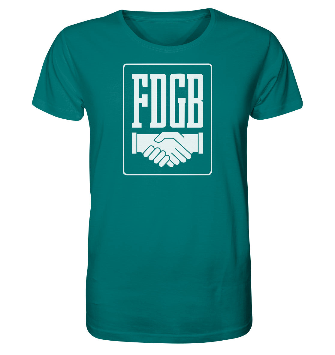 ORGANIC BIO SHIRT UNISEX • FDGB - WEISS
