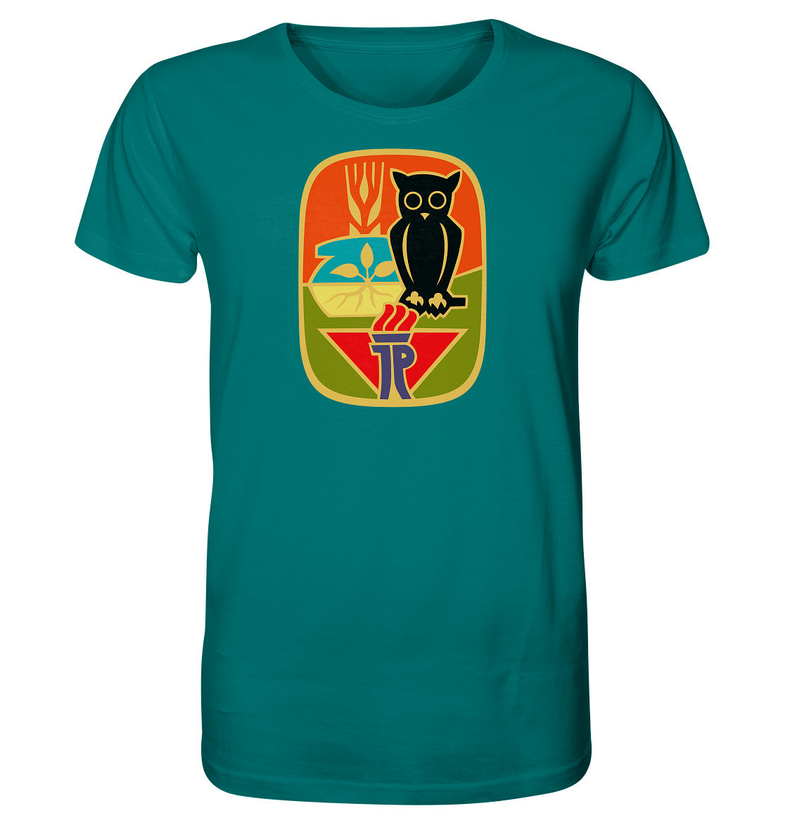 ORGANIC BIO SHIRT UNISEX • PIONIERABZEICHEN JUNGE NATURFORSCHER