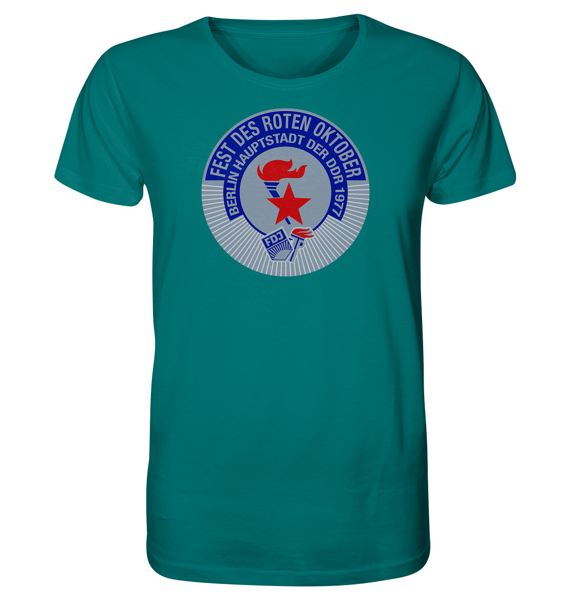 ORGANIC BIO SHIRT UNISEX • FEST DES ROTEN OKTOBER 1977