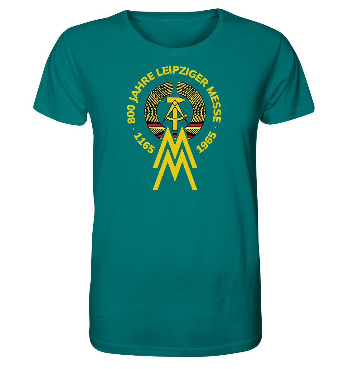 ORGANIC BIO SHIRT UNISEX • 800 JAHRE LEIPZIGER MESSE 1965