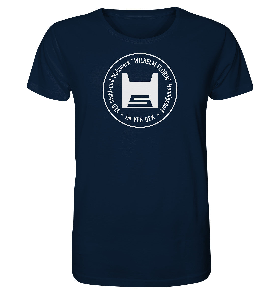 ORGANIC BIO SHIRT UNISEX • VEB STAHL- UND WALZWERK HENNIGSDORF