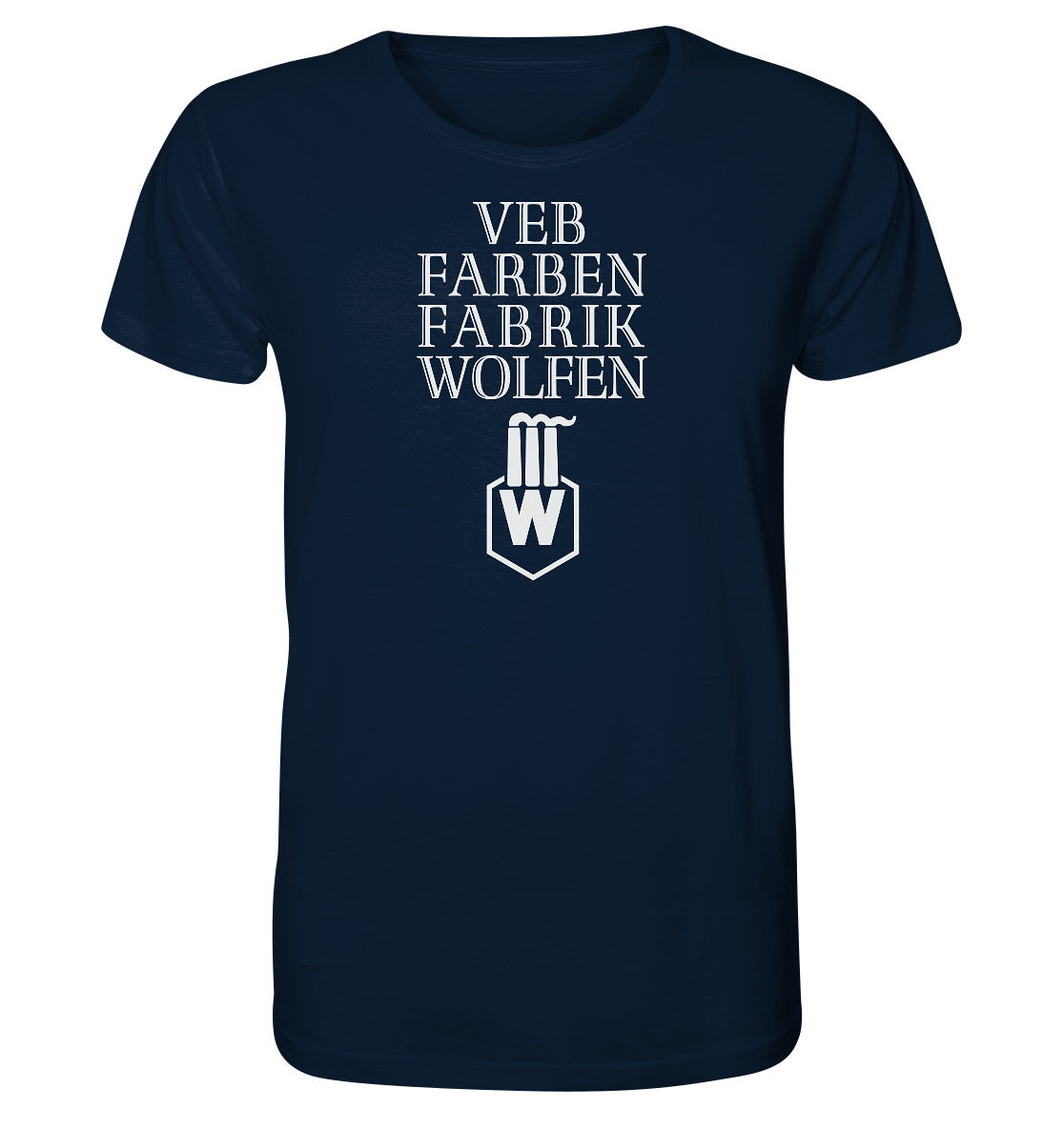 ORGANIC BIO SHIRT UNISEX • VEB FARBENFABRIK WOLFEN