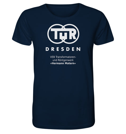 ORGANIC BIO SHIRT UNISEX • TUR - VEB TRANSFORMATOREN- UND RÖNTGENWERK DRESDEN