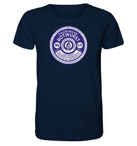 ORGANIC BIO SHIRT UNISEX • THÜRINGER ROTWURST KONSERVE