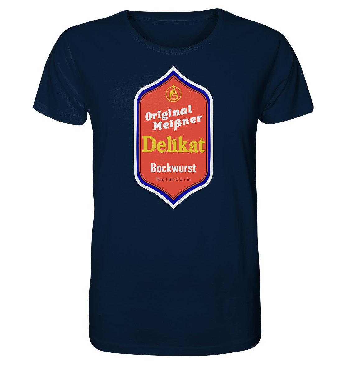 ORGANIC BIO SHIRT UNISEX • MEISSNER DELIKAT BOCKWURST