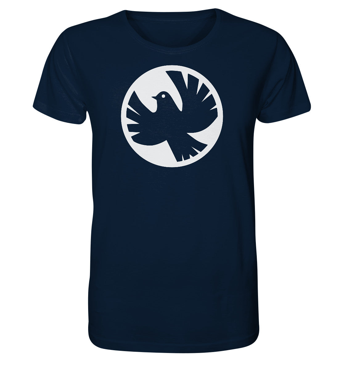 ORGANIC BIO SHIRT UNISEX • ROCK FÜR DEN FRIEDEN - TAUBE