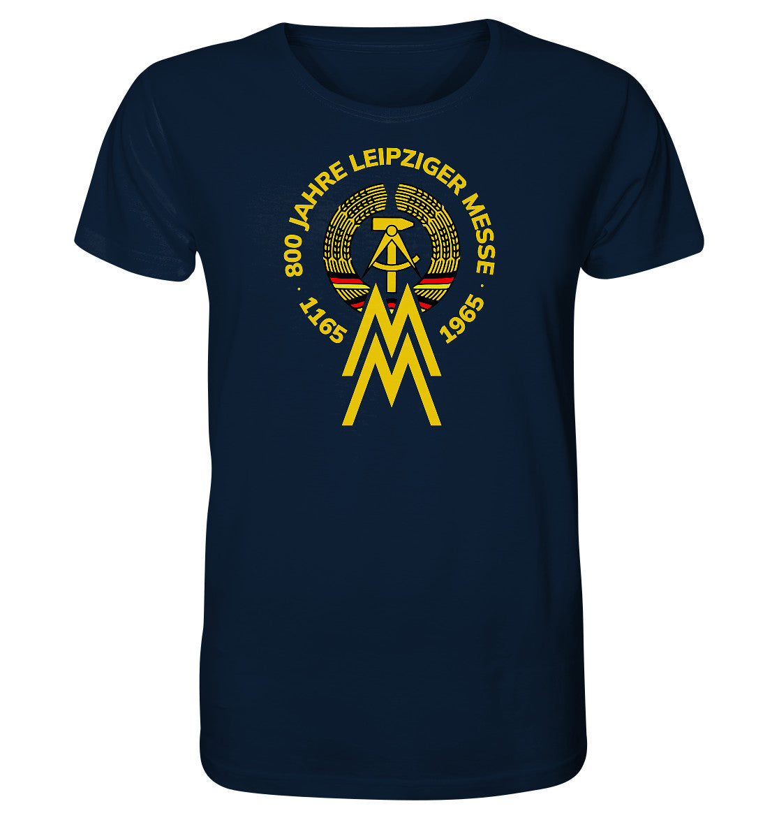 ORGANIC BIO SHIRT UNISEX • 800 JAHRE LEIPZIGER MESSE 1965