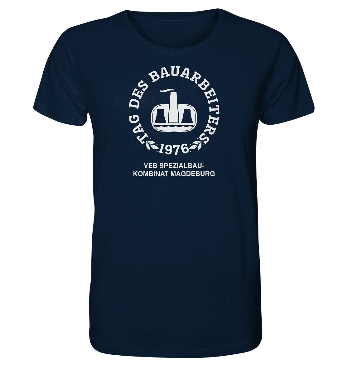 ORGANIC BIO SHIRT UNISEX • VEB SPEZIALBAUKOMBINAT MAGDEBURG