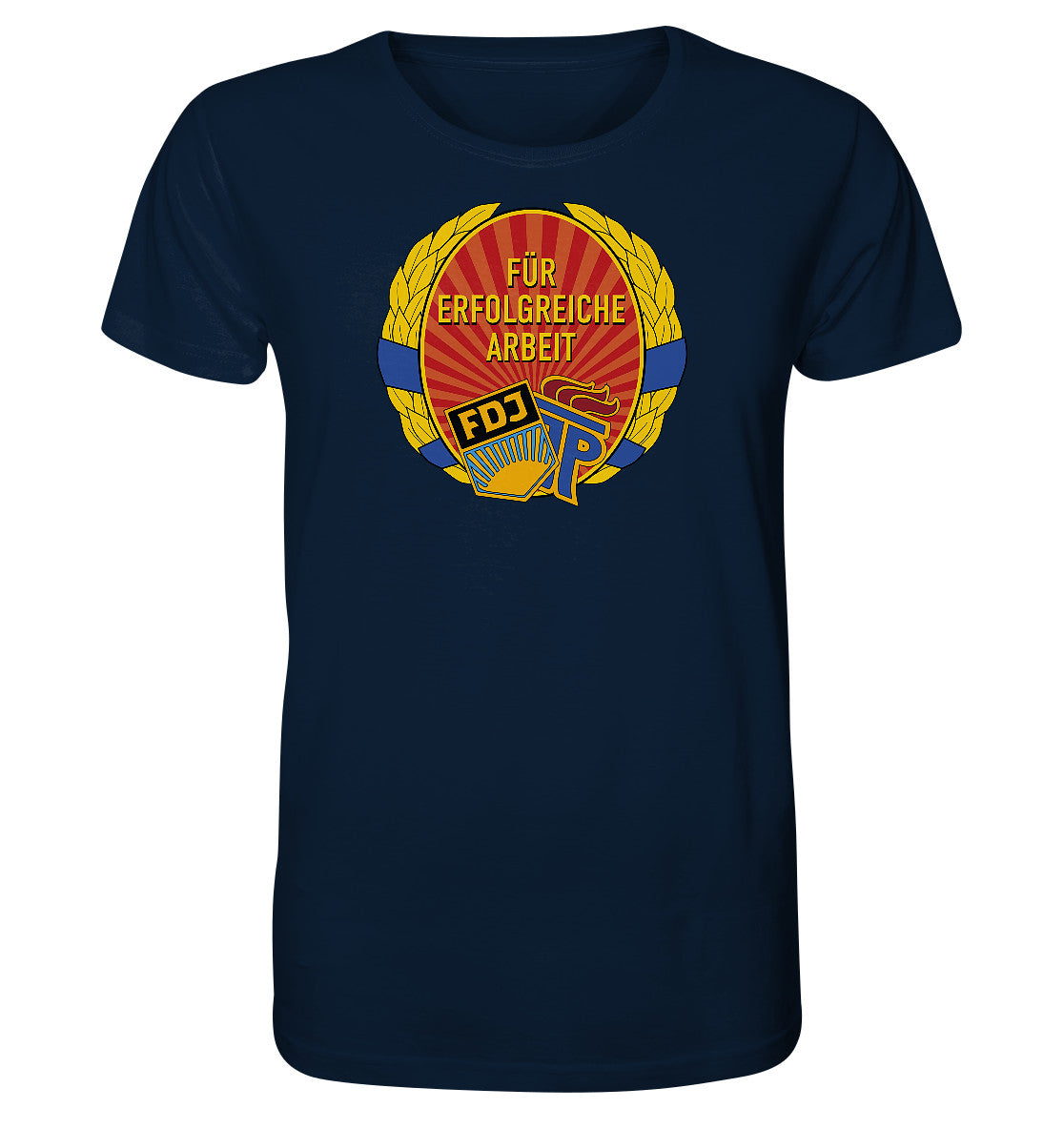 ORGANIC BIO SHIRT UNISEX • ABZEICHEN - FÜR ERFOLGREICHE ARBEIT