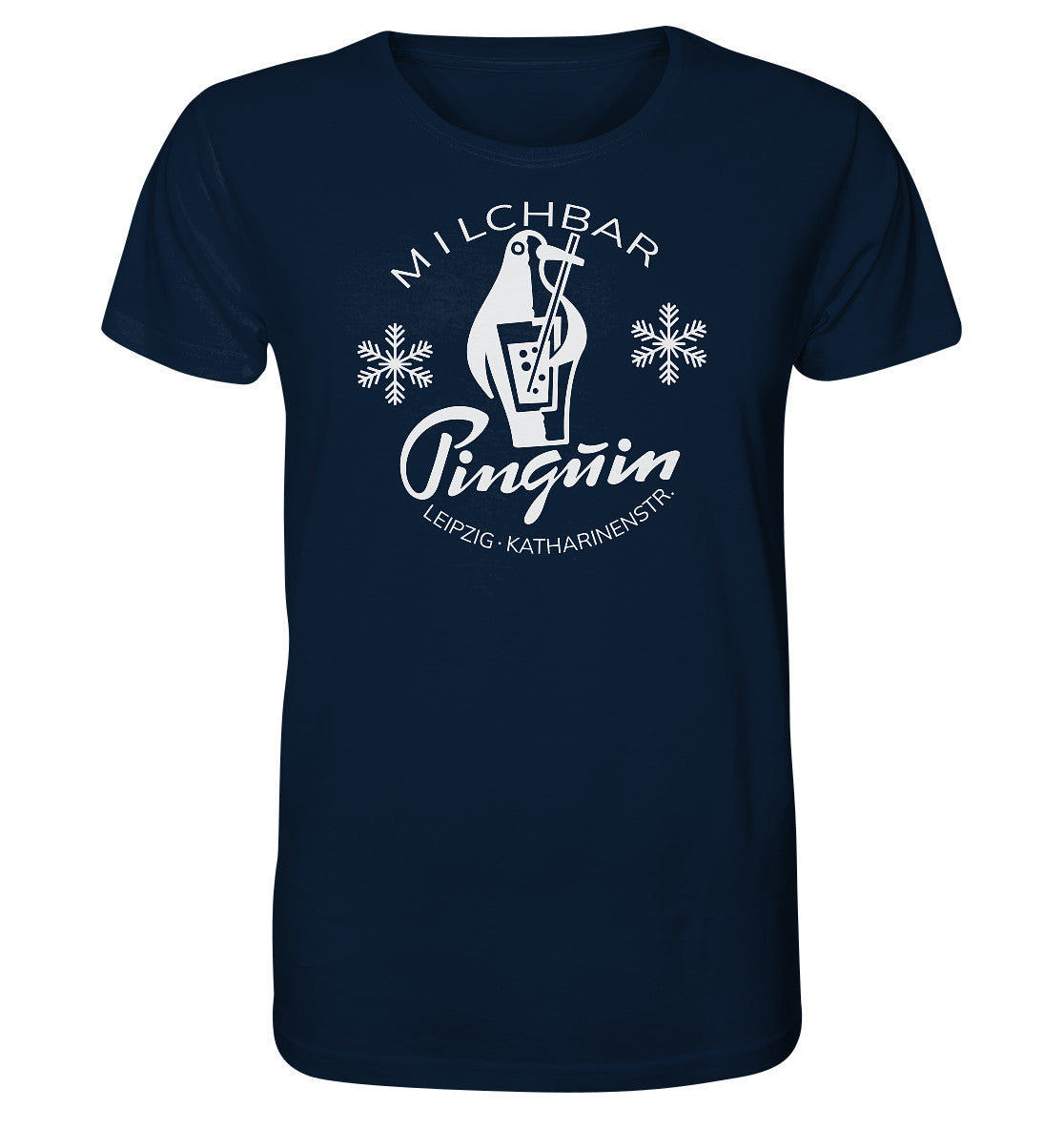 ORGANIC BIO SHIRT UNISEX • MILCHBAR PINGUIN LEIPZIG