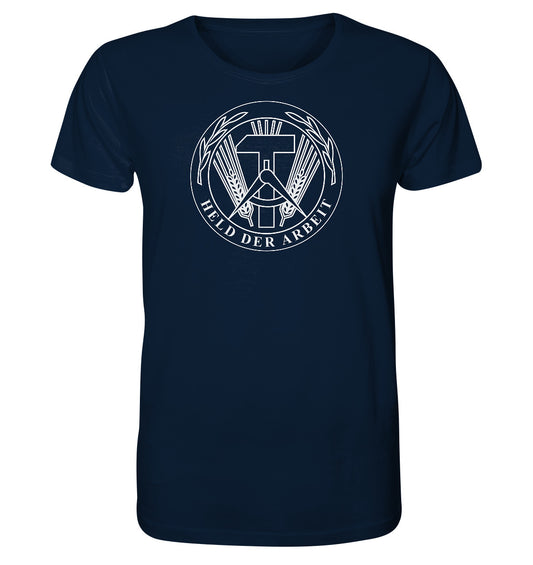 ORGANIC BIO SHIRT UNISEX • HELD DER ARBEIT - ORIGINALMEDAILLE