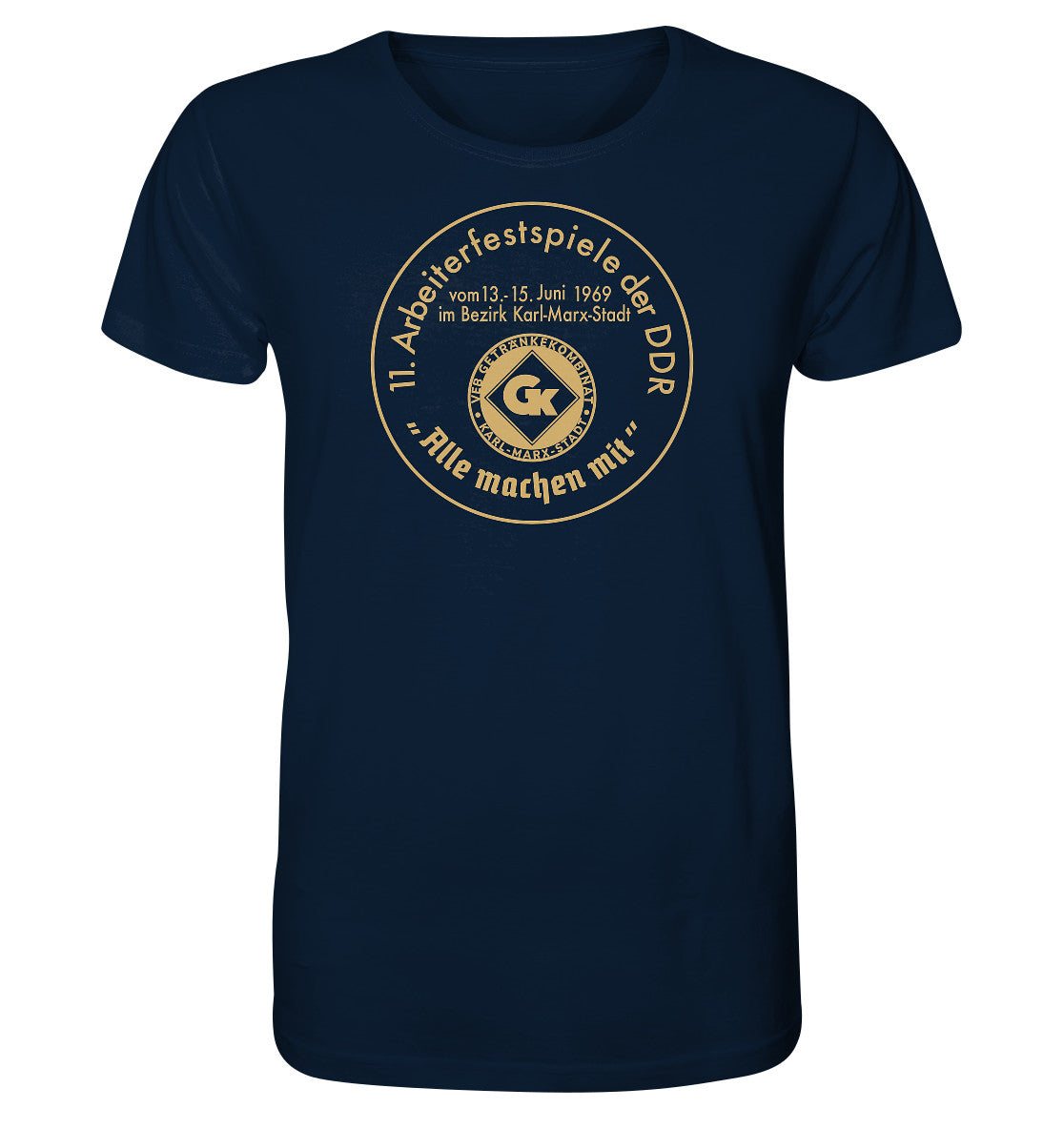 ORGANIC BIO SHIRT UNISEX • ARBEITERFESTSPIELE KARL-MARX-STADT