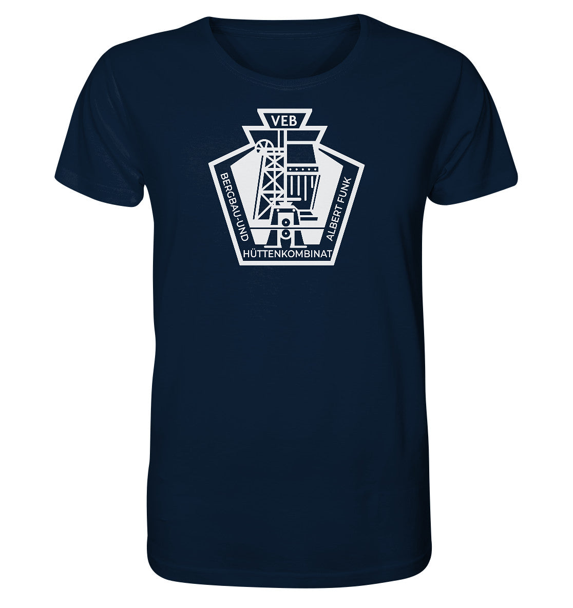 ORGANIC BIO SHIRT UNISEX • BERGBAU- UND HÜTTENKOMBINAT FREIBERG