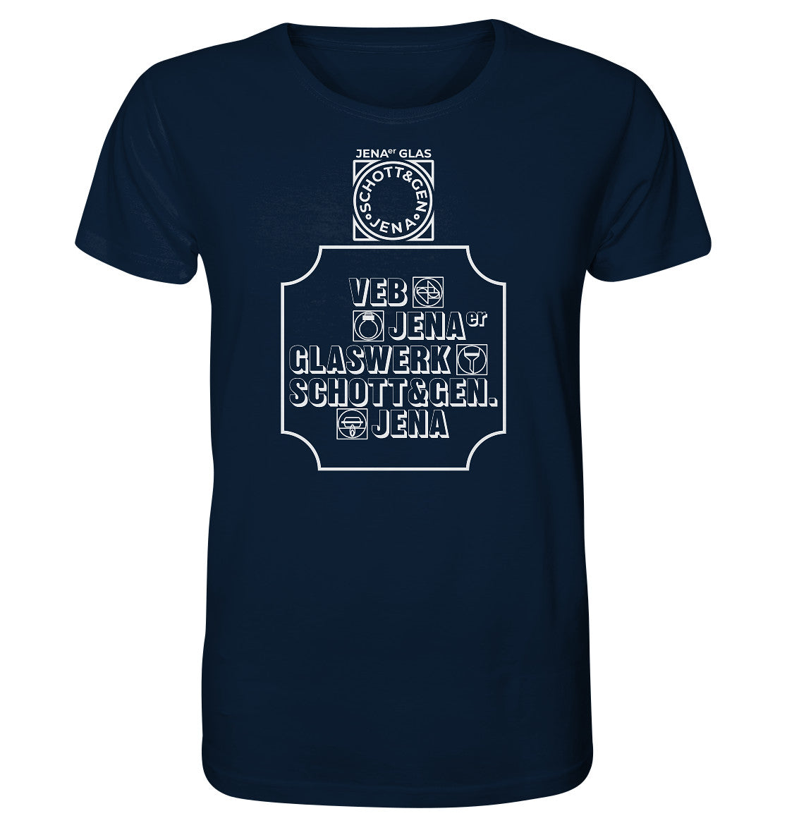 ORGANIC BIO SHIRT UNISEX • VEB JENAER GLASWERK