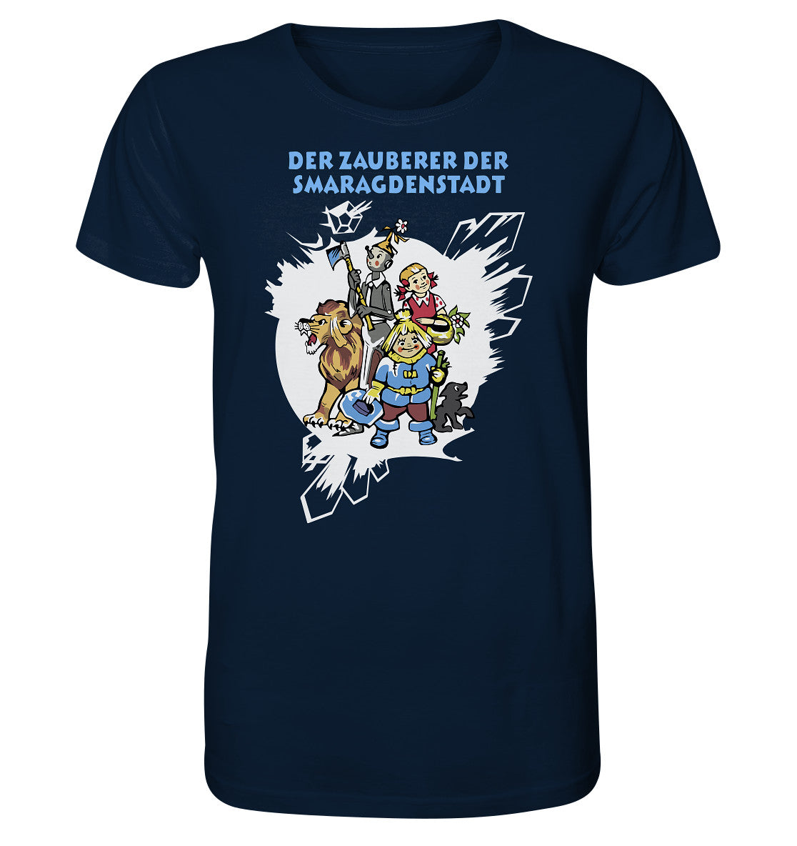 ORGANIC BIO SHIRT UNISEX • WOLKOW - DER ZAUBERER DER SMARAGDENSTADT