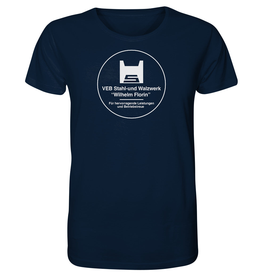 ORGANIC BIO SHIRT UNISEX • VEB WILHELM FLORIN - FÜR HERVORRAGENDE LEISTUNGEN