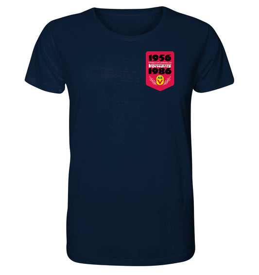 ORGANIC BIO SHIRT UNISEX • ARMEESPORTVEREINIGUNG VORWÄRTS 1956-1986, BRUST BADGE