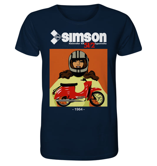 ORGANIC BIO SHIRT UNISEX • SIMSON SCHWALBE KR51-2 (1964)