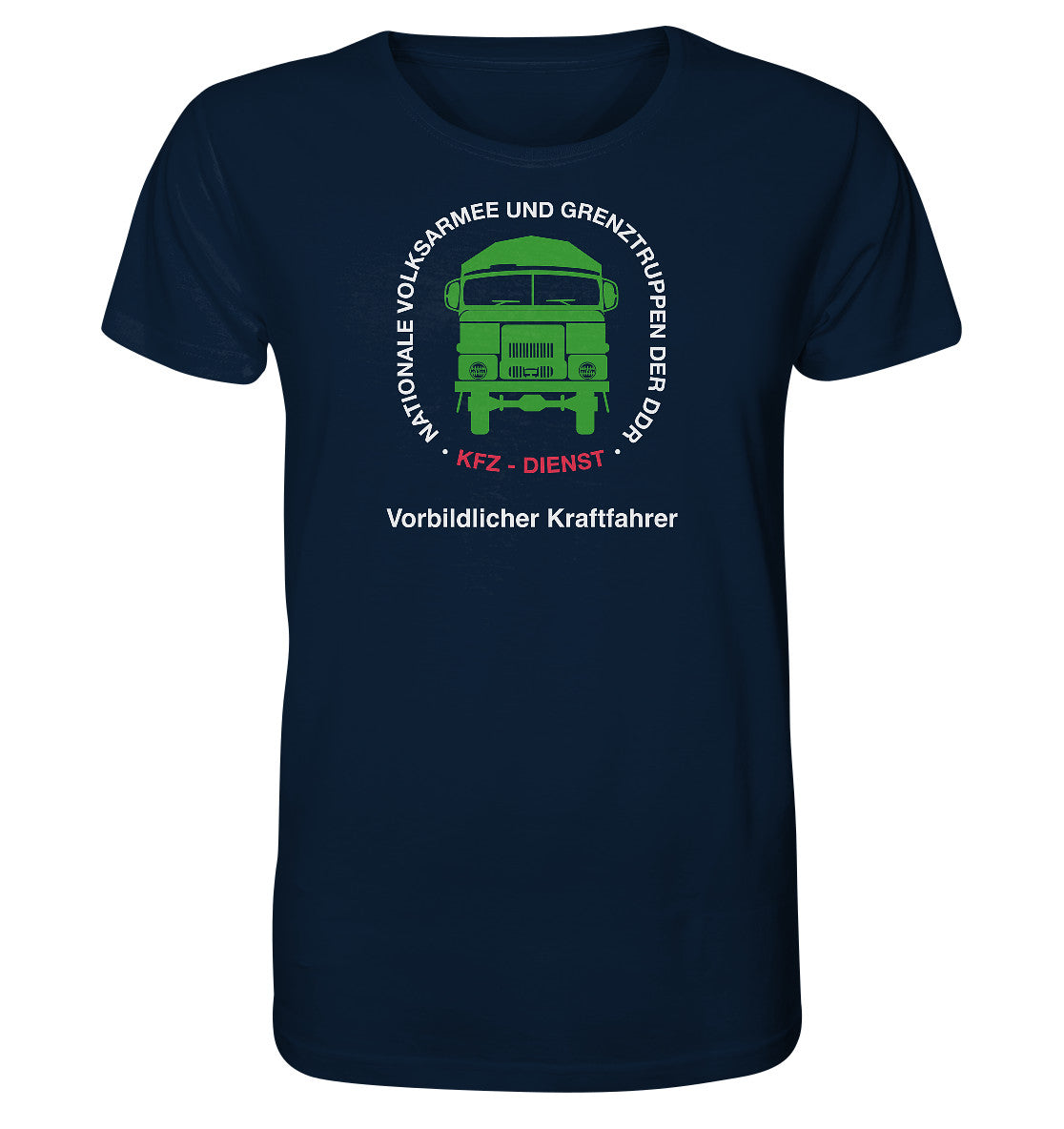 ORGANIC BIO SHIRT UNISEX • NVA - VORBILDLICHER KRAFTFAHRER