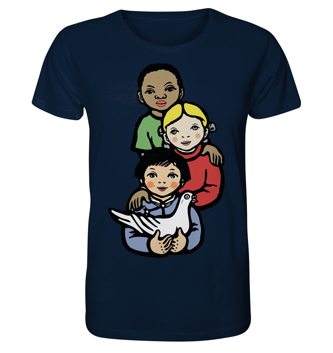 ORGANIC BIO SHIRT UNISEX • WELTFRIEDEN - WORLD PEACE, LI BING-FAN 1967